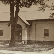 Picture 49 – Peel County Registry Office (now part of Peel County Museum and Art Gallery). From Brampton's 100th Anniversary 1873 - 1973