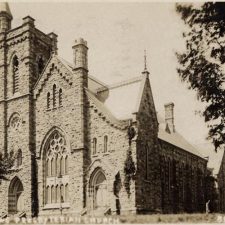 Picture 37 - St. Andrew's Presbyterian Church, Brampton. Image from the Frost Postcard Collection. Used with permission of Region of Peel Archives